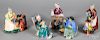 Collection of five Royal Doulton figures