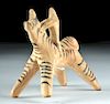Greek Boeotian Pottery Horse & Rider - TL Tested