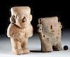Lot of 2 Moche & Sican Terracotta Figures