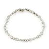 18K White Gold Hamilton Diamond Floral Link Bracelet