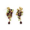 Marco Bicego 18K Yellow Gold Multicolor Briolette Paradise Earrings - No Reserve