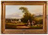 Signed F. Willis 19th Ct. Oil Painting