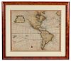 'A New General Map of America' Dated 1747