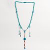Chinese Qing Dynasty Peking Glass Court Necklace
