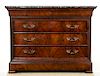 Louis - Philippe Marble Top Commode w/ Drawers