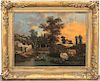 Signed Gere, French Oil on Canvas Landscape
