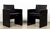 2 i4 Mariani for Pace Collection Leather Armchairs