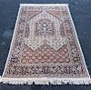 Hand Woven Ghoum Rug or Carpet, Signed