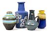 Group, Four MCM Carstens Tonnieshof Pottery Pieces