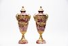 Pair, Gilt Bronze Mounted Marble Cassoulettes