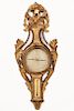 Late 19th/Early 20th C. Gilt Wood Barometer