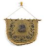 Ecclesiastical Embroidered Silk Hanging