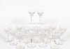 15 Royal Leerdam Starlight Crystal Wine Glasses