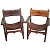Pair of Antique Spanish Chairs