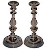 Pair of Antique French Candlesticks
