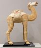 Large Chinese Tang Dynasty (618-907) Pottery Camel