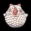 Zuni Polychrome Pottery Effigy Owl Figure c. 1900-