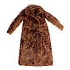 Antique Ladies Rabbit Fur Custom Coat