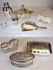 10 PC. LOT OF FRENCH SILVER TABLE ITEMS