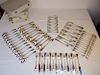 76 PC. SET OF FRENCH CHRISTOLFE FLATWARE