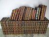 LOT OF 39 LEATHER BOUND BOOKS