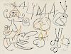 Joan Miró (Spanish, 1893-1983)  Plate  from Ubu aux Baléares