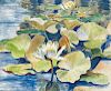 George Loftus Noyes (American, 1864-1954)  Waterlilies