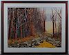 Binsley Tyrrell Landscape Pastel on Paper