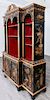 Chinoiserie Block Front Cabinet