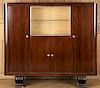 AN ART DECO ROSEWOOD CREDENZA