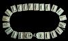 Rare Scythian White Bronze Belt (22 pieces)
