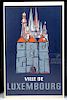 Franz Kinnen Original French Travel Poster - 1939
