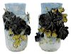 Pair French Art Pottery Vases