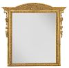 Neoclassical Style Carved and Gilt Wood Mirror
