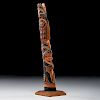 Charles Bennett Sr. (Tlingit, 1882-1949) Attributed Totem Pole 
