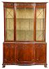 Chippendale Style Carved Mahogany Cabinet