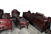 A SET OF EIGHT PIECES FURNITURE	