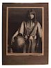 Karl Moon (American, 1879-1948) Silver Gelatin Photograph Loti, Laguna Pueblo 