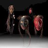 Haudenosaunee [Iroquois] Carved Maskettes 