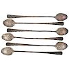 Navajo Silver Parfait or Iced Tea Spoons 