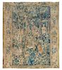 A Flemish Wool and Silk Mythological Tapestry