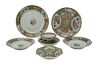 Chinese Export Famille  Plates   Saucer