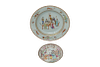 Chinese Export Famille  Plate  