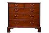 Federal Mahogany Chest  Drawers