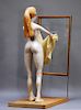 20C. American MCM Sculpture of a Nude Woman