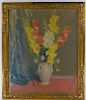 1936 Charles Demetropoulos O/C Floral Still Life