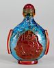 Chinese Peking Glass Buddha Snuff Bottle
