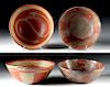 Lot of 2 Jalisco & Michoacan Painted Pottery Bowls