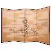 Floral Taisho Screen