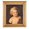 Manner of Peter Paul Rubens. Head of a Boy, oil